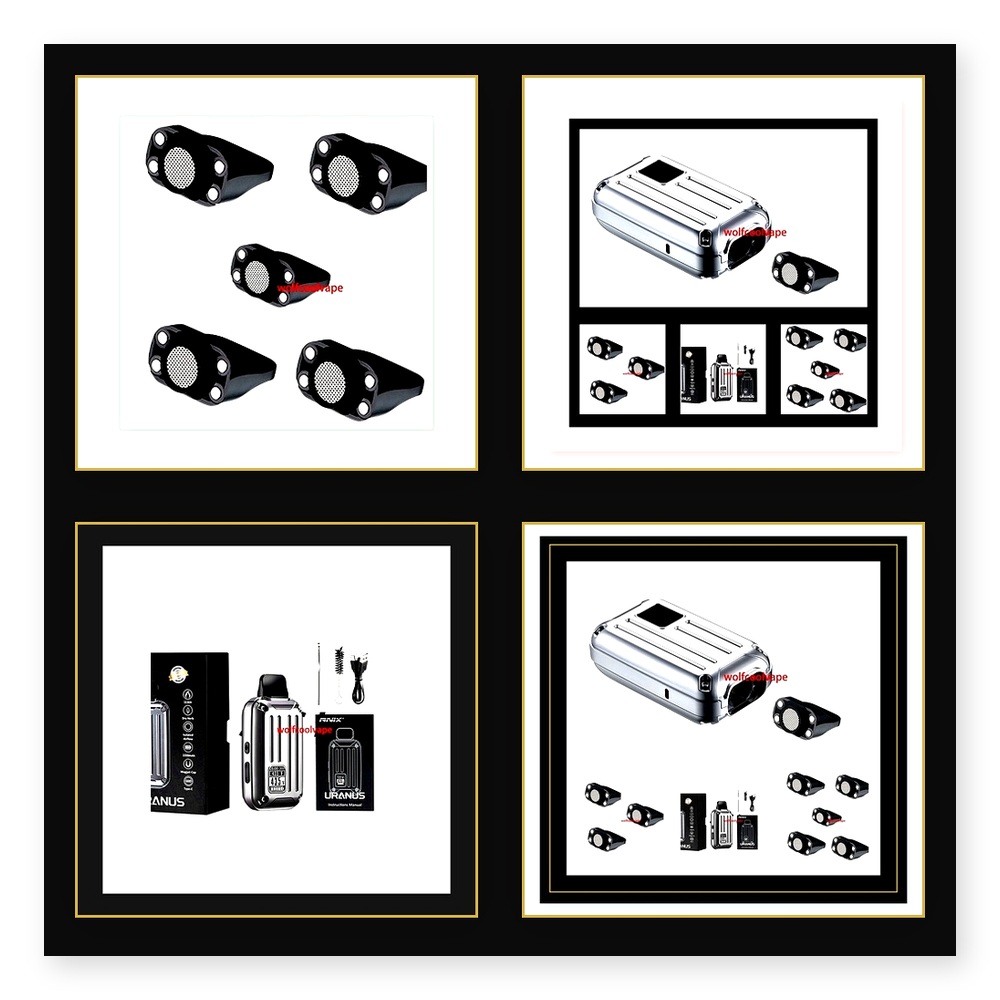 Vape Accessory - Wolfcoolvape ANIX Uranus droge kruidenverdampers mondstukken