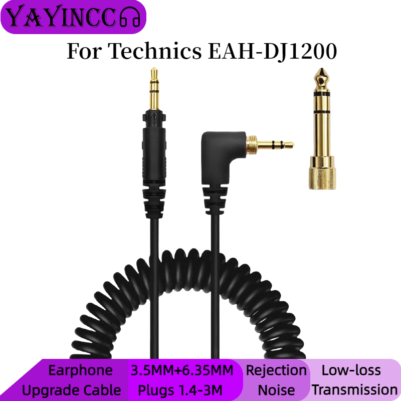 Sennheiser Headphone Hd 25 - YAYINCC lente hoofdtelefoonkabel voor Technics EAH-DJ1200