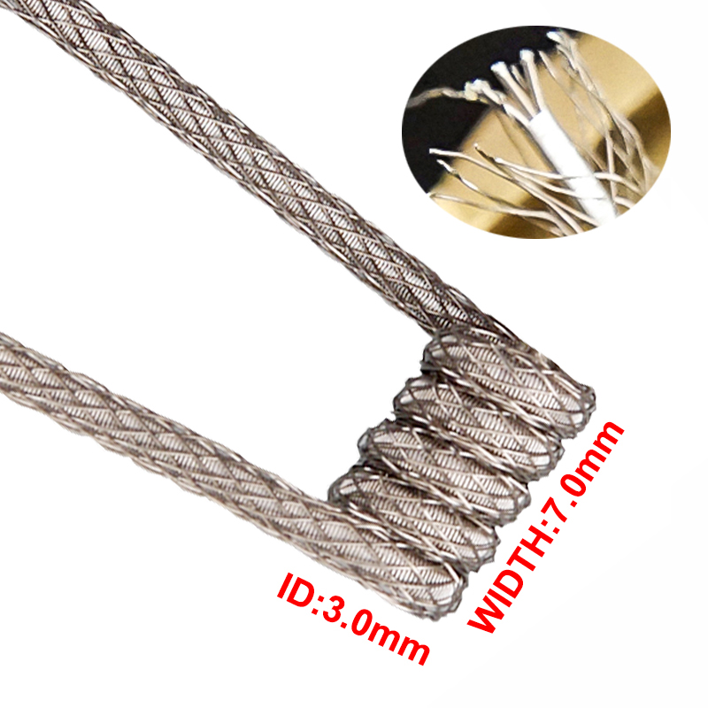 Clapton Wire Pre Built - NI80 RAGING FIRE spoel voor Nichrome