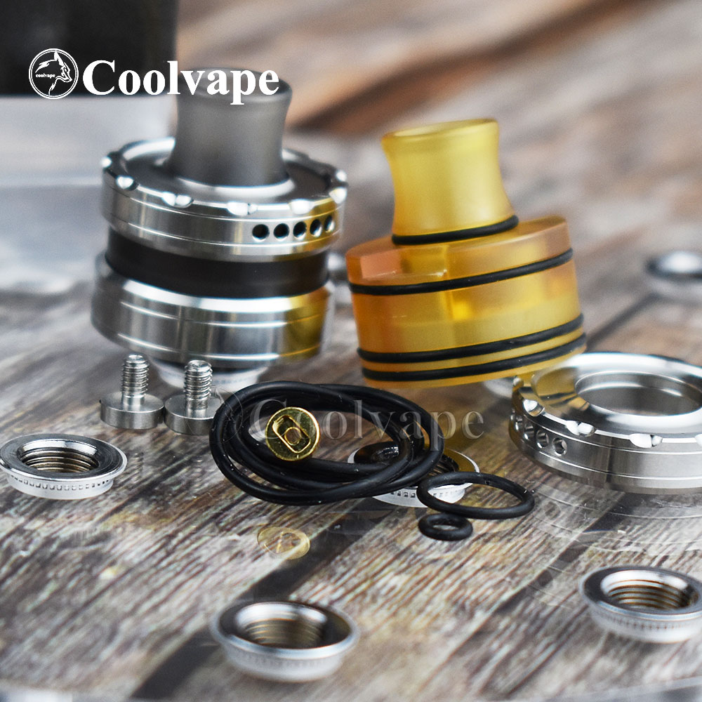 Wolfcoolvape Le Dripper Rda Si - Rda Atomizer Deck recensie en prijs