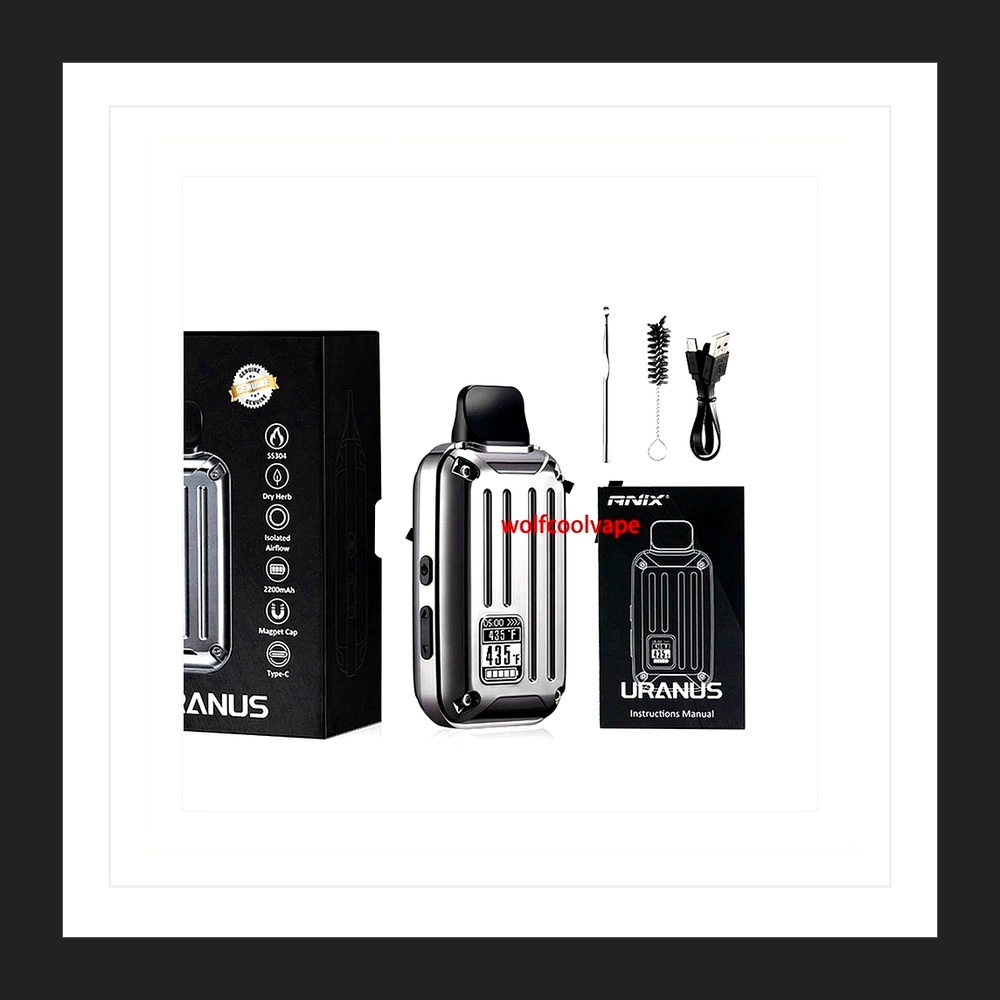 Wolfcoolvape ANIX Uranus droge - Vape Accessory recensie en prijs