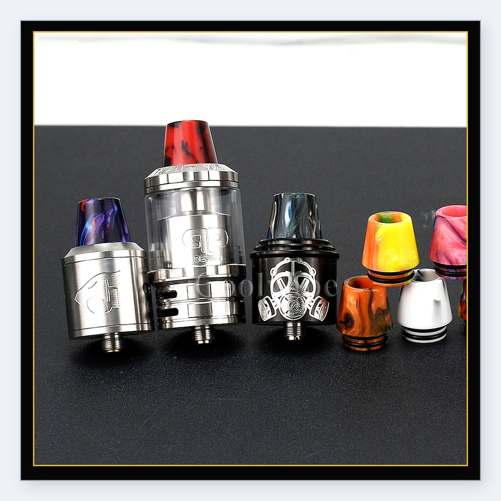810 Drip Tip in willekeurige k - Drip Tip Resin recensie en prijs