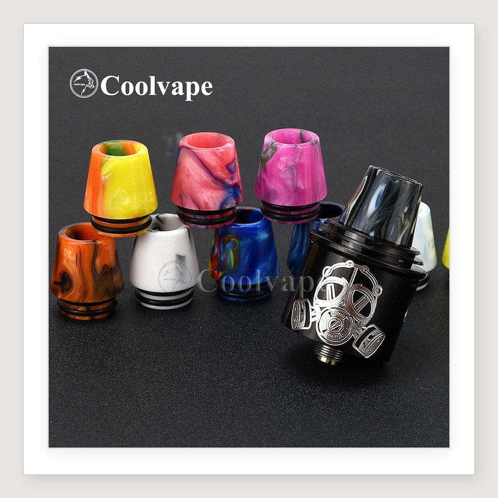 810 Drip Tip in willekeurige k - Drip Tip Resin recensie en prijs