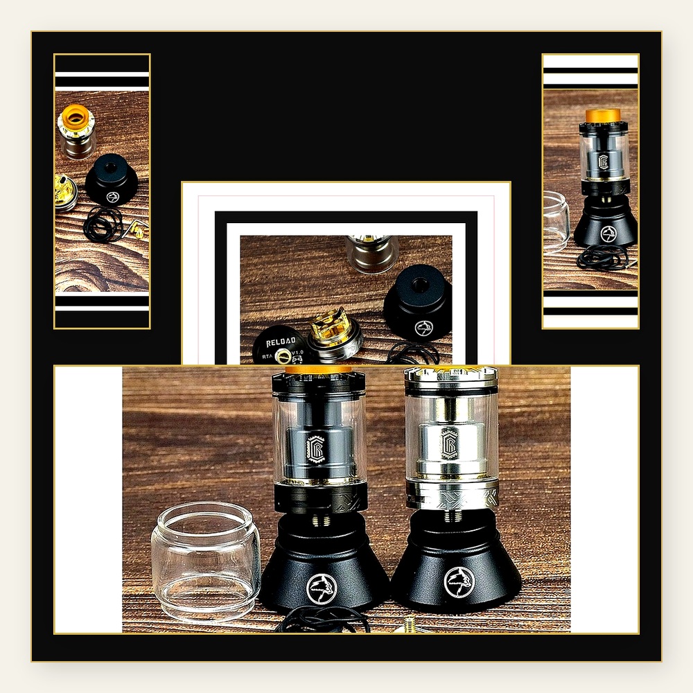 ReLoad RTA 24mm 3.5ml Top Fill - Vape Accessory recensie en prijs