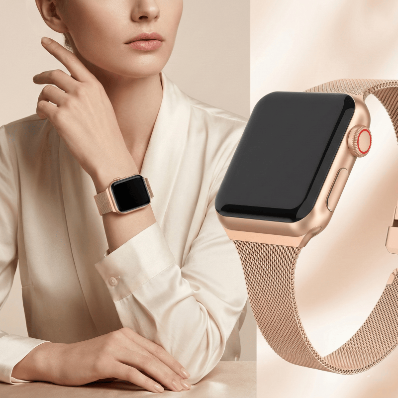 Milanese band voor Apple Watch - Mesh Coil Strip recensie en prijs