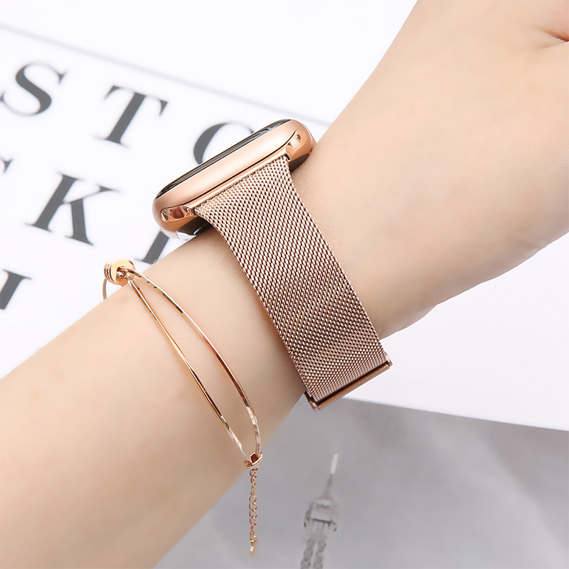 Milanese band voor Apple Watch - Mesh Coil Strip recensie en prijs