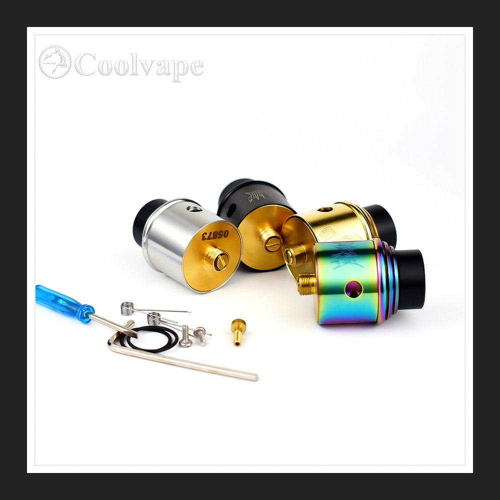 Apocalypse GEN 2 RDA 24 mm mes - Rda Atomizer Deck recensie en prijs