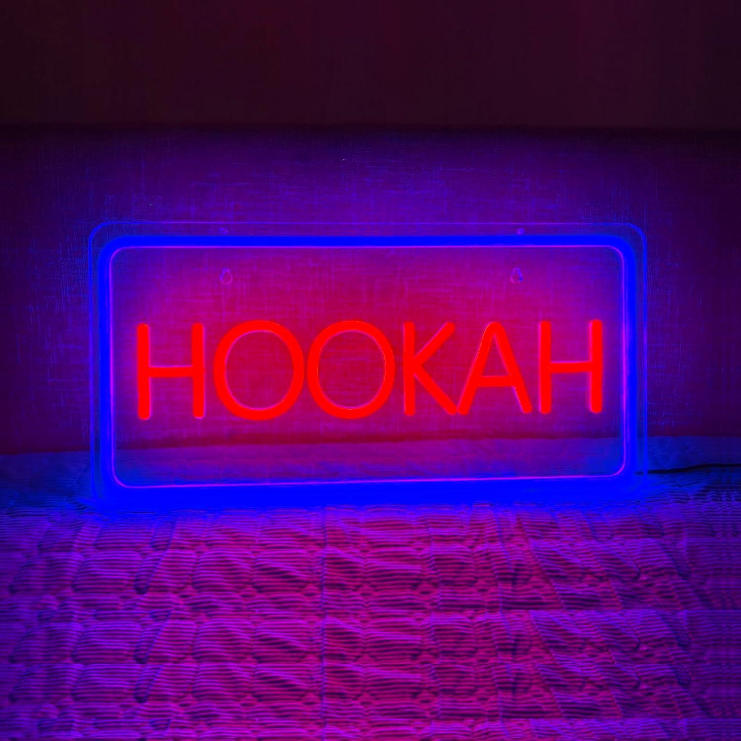 HOOKAH Neonreclame met USB-dim - Vaping Store recensie en prijs