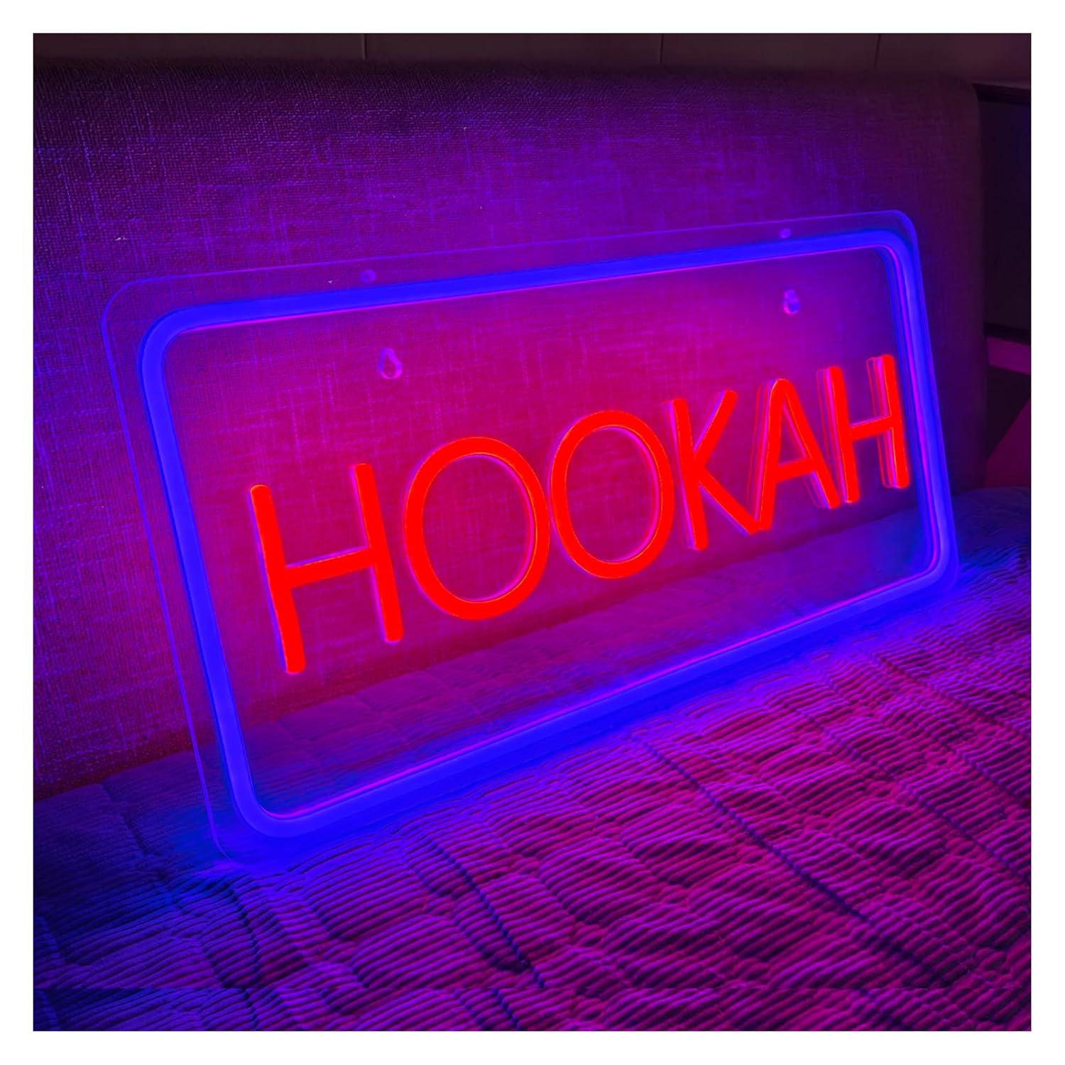 HOOKAH Neonreclame met USB-dim - Vaping Store recensie en prijs