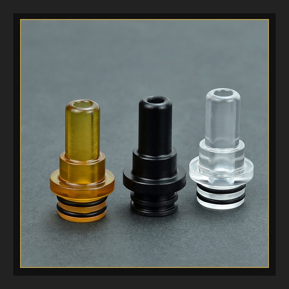 510 MTL Drip Tip - Lange Ultem - Vaping Area recensie en prijs
