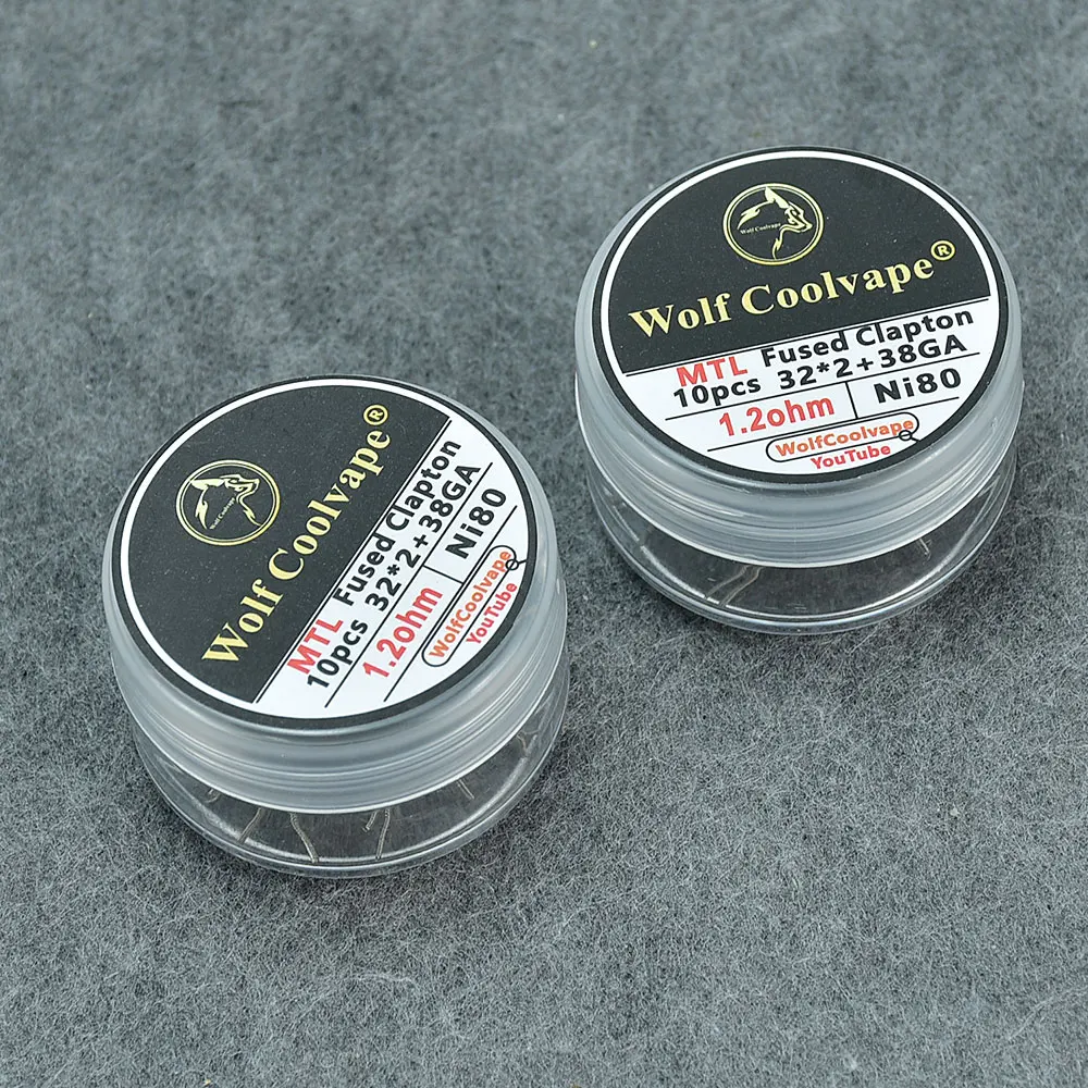 Wolfcoolvape NI80 Voorgebouwde - Vape Coil Replacement recensie en prijs